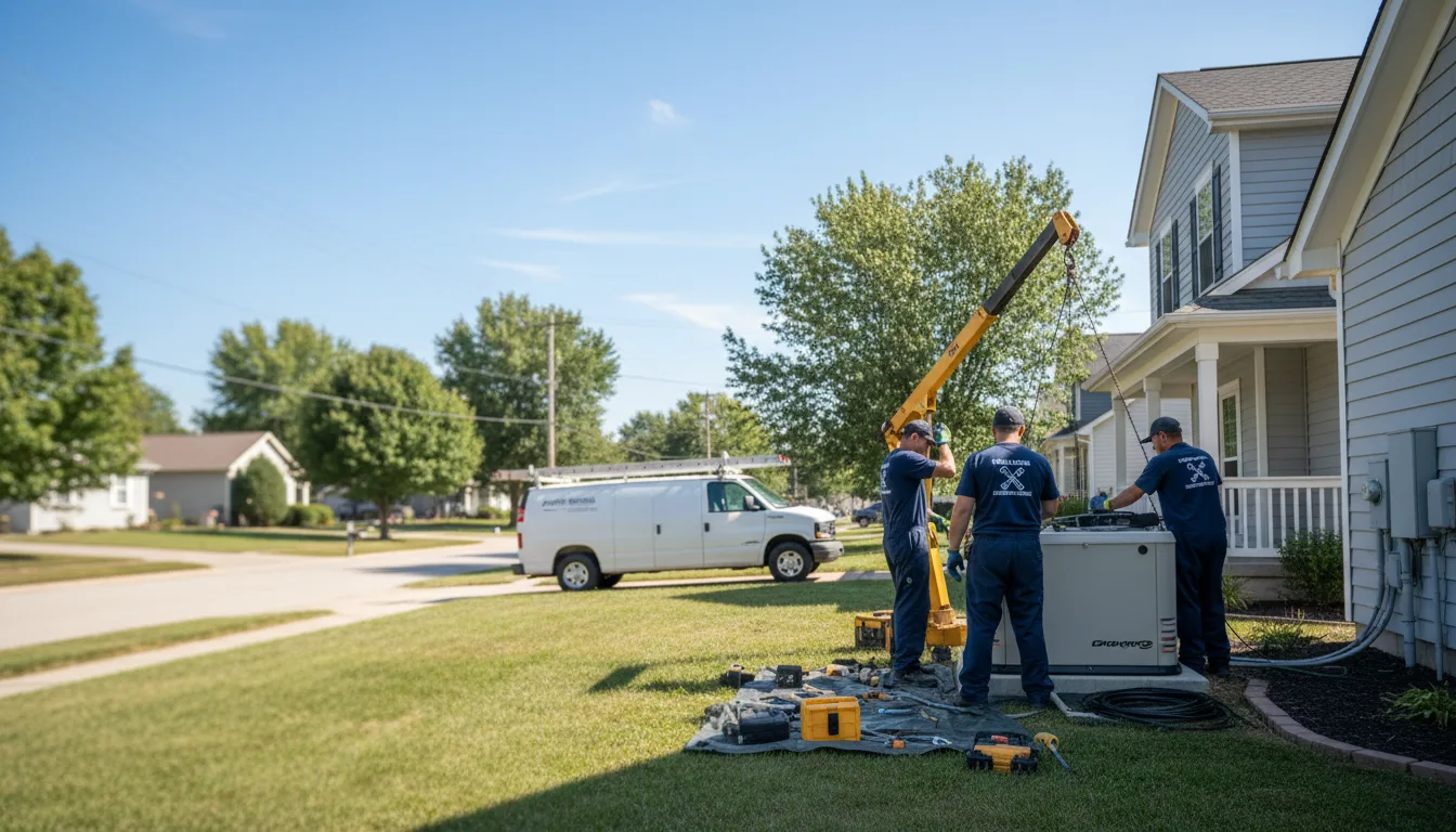 Generator Installation in Fieldon, IL near me